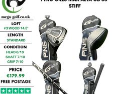 Ping G425 Max #3 Wood 14.5 Degree / Alta CB 65 Stiff