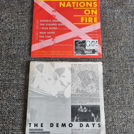 Nations On Fire 7"s vinyl