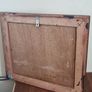 Original oil painting on board midcentury Image 5