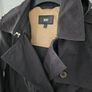 Brand New Black DKNY Short Trench Coat Image 2