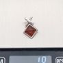 925 Vintage Sterling Silver & Natural Baltic Amber Signed Pendant Image 10