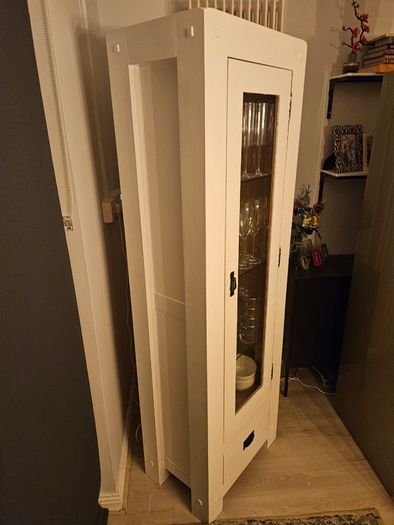 Solid Heavy Wood Display Cabinet