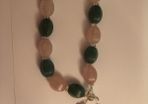 Aventurine & Rose quartz necklace