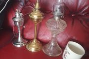 vintage oil lamps