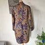 Vintage Y2K Jigsaw floral purple brocade tailored skirt suit UK 12-14 1990s power suit Image 3