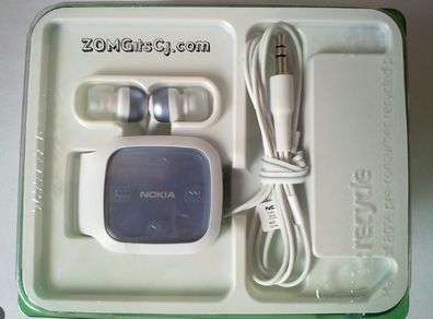 Nokia BH-214 BH214 Bluetooth Wireless Headphone Adapter Phone Adaptor Clip