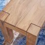Dining Room Bench Solid Wood Acacia Wood Bench Natural Product Kitchen Bench in Country House Image 4