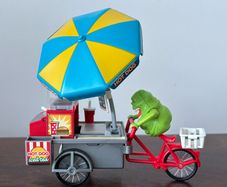 Playmobil Hot Dog Stand with Slimer