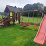 Childrens wooden garden playset large Image 2