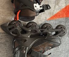 Oxelo Inline Skates and Protective Gear. Approx. Size 31/33