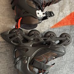 Oxelo Inline Skates and Protective Gear. Approx. Size 31/33