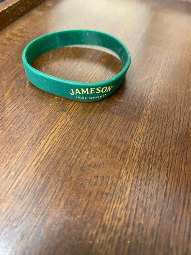 jameson Irish whiskey silicone bracelet band