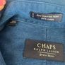 New Ralph Lauren Chaps Blue Shirt 16.5" Image 2
