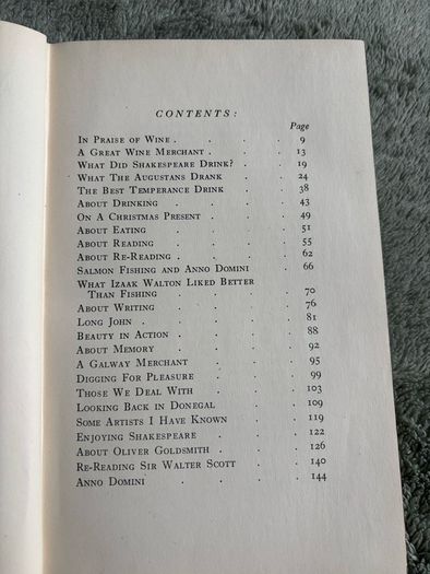 Rare vintage hardcover book titled Memories of Enjoyment by Stephen Gwynn