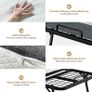 Folding Bed with 12.5cm Thick Luxurious Memory Foam Mattress for Bedroom, Office Image 4