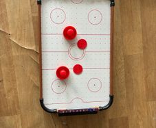 mini air hockey
