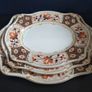 Fabulous Vintage (Possibly Antique) Imari Patterned Small 11 Inch Serving Platter by Johnson Bros in the Pareek Style and the Rutland Pattern, circa 1913-1928 Image 8