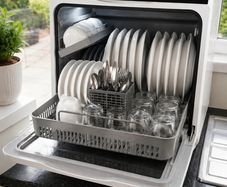 BlitzHome Countertop Dishwasher
