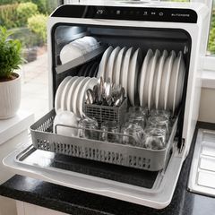 BlitzHome Countertop Dishwasher