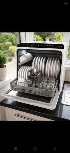 BlitzHome Countertop Dishwasher