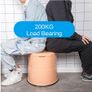 Portable And Movable Toilet With Paper Roll Holder Image 7