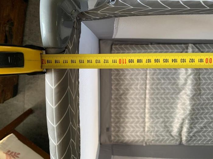 Travel cot and foam mattress