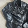 Zara leather jacket Image 2
