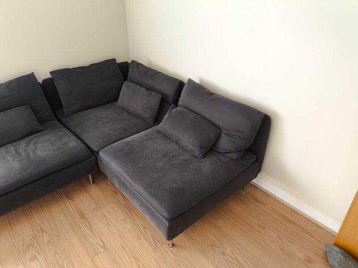 IKEA SODERHAMN Modular Corner Sofa - Dark Grey