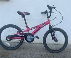 Girls 20" pink BMX bike