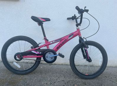 Girls 20" pink BMX bike