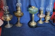 Vintage oil lamps