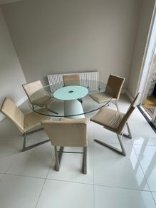 Bo Concept dining chairs and table