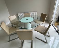 Bo Concept dining chairs and table