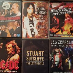 Music and documentary dvds