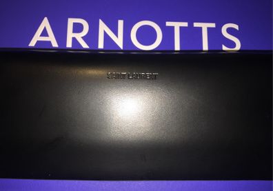 Yves Saint Laurent leather case sunglasses