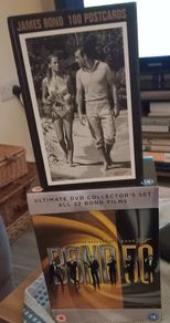 Bond 50 Collectors Set And James Bond 100 Postcards