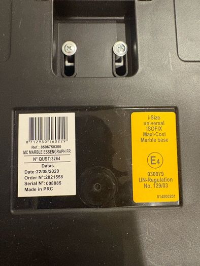 Isofix base