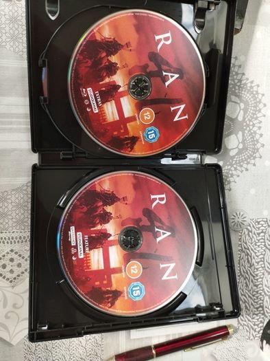 Ran 4.k.. three disc edition with slip cover