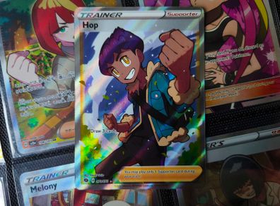 Hop ! Full Art Trainer ! Ultra Rare ! from Champions Path Set ! 2020 ! Pokemon Card !