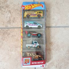 Hot Wheels HW Metro Sketch Graffiti Street Art Cars die-cast 1:64 5-Pack JKG13