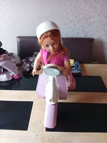 my generation doll and scooter