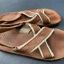 Kids sandals boys girls unisex Polo Ralph Lauren genuine leather size UK 13 Image 3