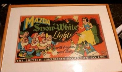 1950s Snowhite poster