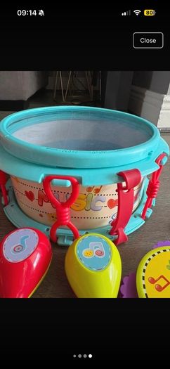 kids drumset toy
