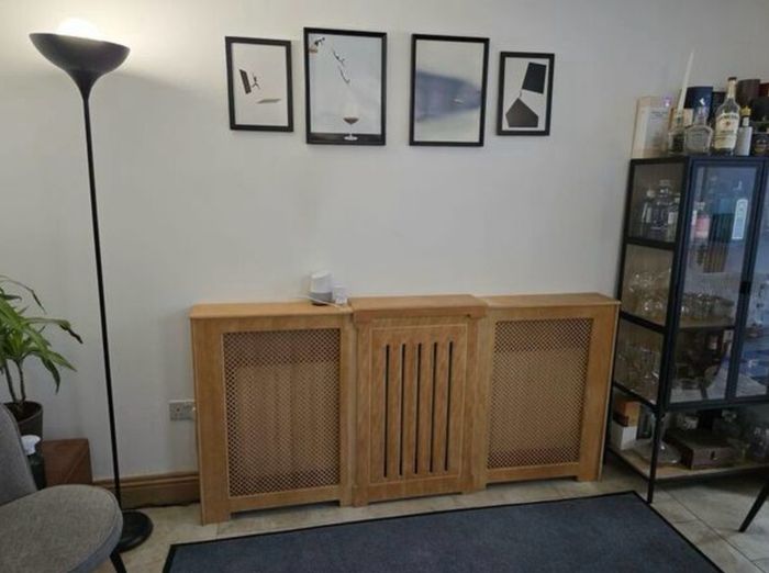 Radiator Cover Extendable wood effect
