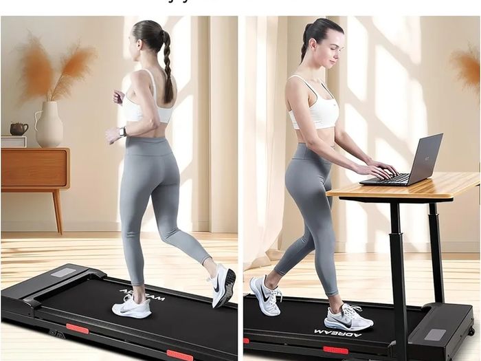 Walking Pad Treadmill with Incline, ADREAM Foldable Under Desk Treadmill, Portable 2 in 1 Walking Running Machine with Remote Control and LED Display