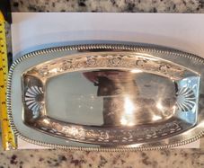 silver tray