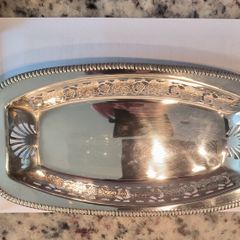 silver tray
