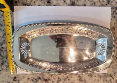 silver tray