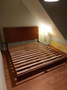 Super King solid wood bed frame